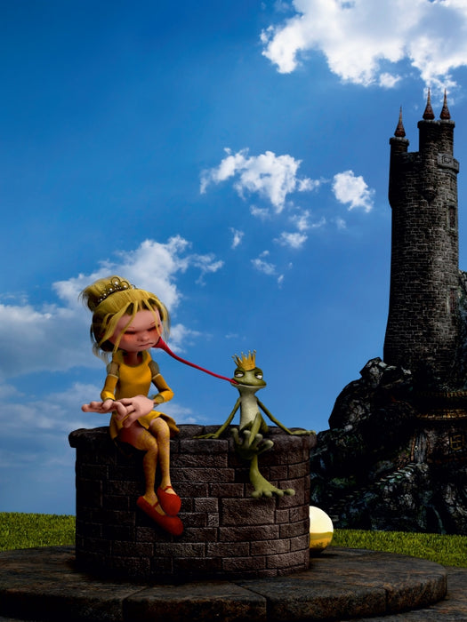 Frog Prince - CALVENDO photo puzzle 