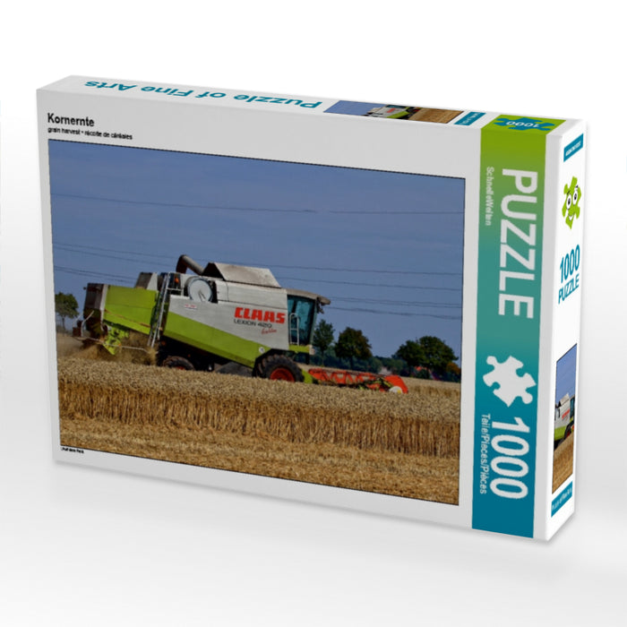 Kornernte 1000 Teile Puzzle quer - CALVENDO Foto-Puzzle'