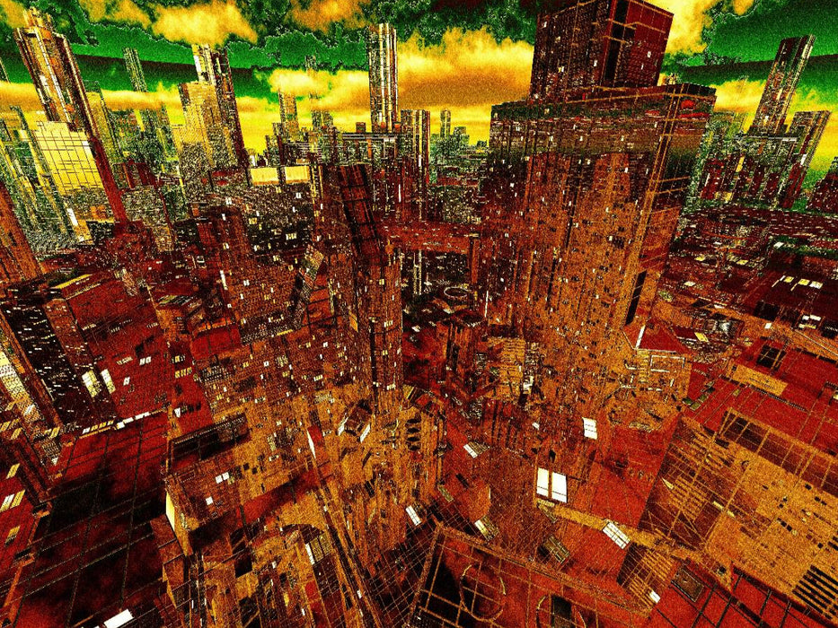Mega City Psy - CALVENDO Foto-Puzzle'