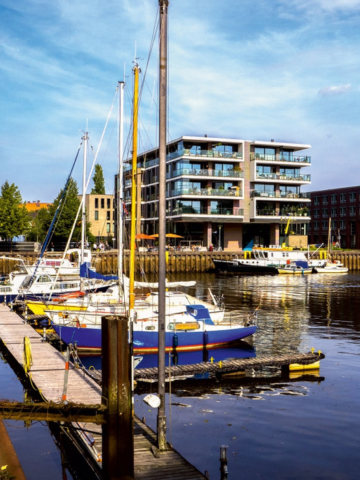 Ein Motiv aus dem Kalender Oldenburg am Wasser 1000 Teile Puzzle hoch - CALVENDO Foto-Puzzle'