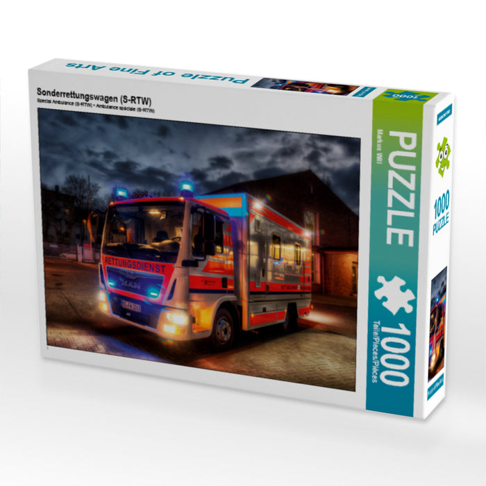 Sonderrettungswagen (S-RTW) 1000 Teile Puzzle quer - CALVENDO Foto-Puzzle'