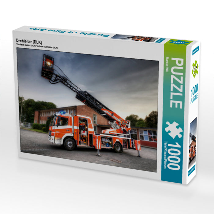 Drehleiter (DLK) 1000 Teile Puzzle quer - CALVENDO Foto-Puzzle'