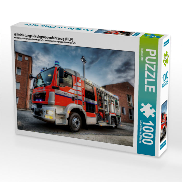 Hilfeleistungslöschgruppenfahrzeug (HLF) 1000 Teile Puzzle quer - CALVENDO Foto-Puzzle'