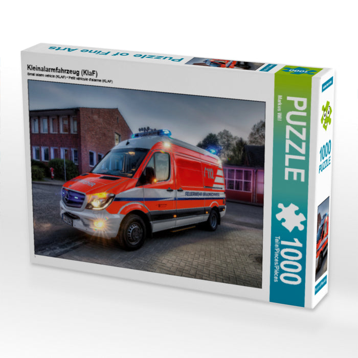 Kleinalarmfahrzeug (KlaF) 1000 Teile Puzzle quer - CALVENDO Foto-Puzzle'