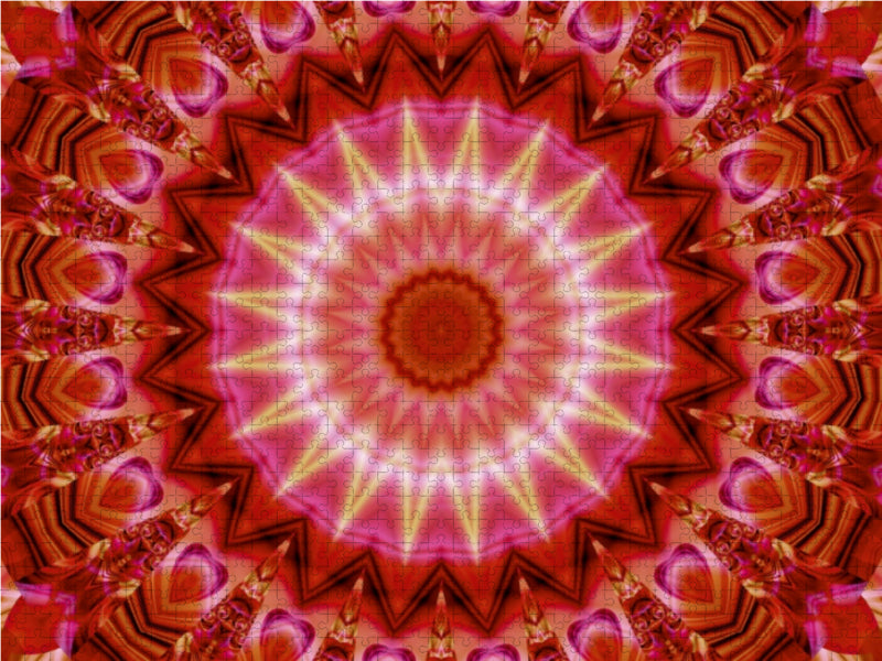 Mandala für immer Liebe 1000 Teile Puzzle quer - CALVENDO Foto-Puzzle'
