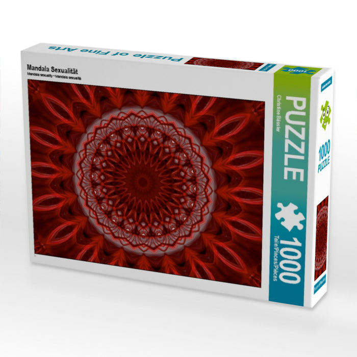 Mandala Sexualität 1000 Teile Puzzle quer - CALVENDO Foto-Puzzle'