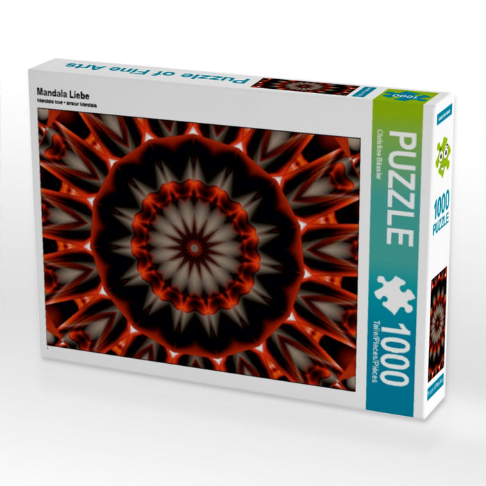 Mandala Love - CALVENDO photo puzzle 