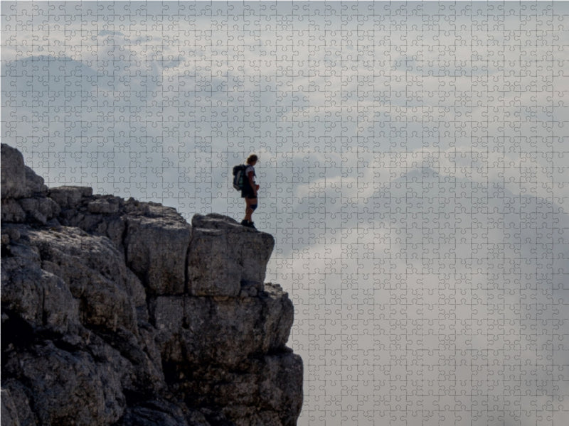 Ein Motiv aus dem Kalender Via Ferrata 1000 Teile Puzzle quer - CALVENDO Foto-Puzzle'