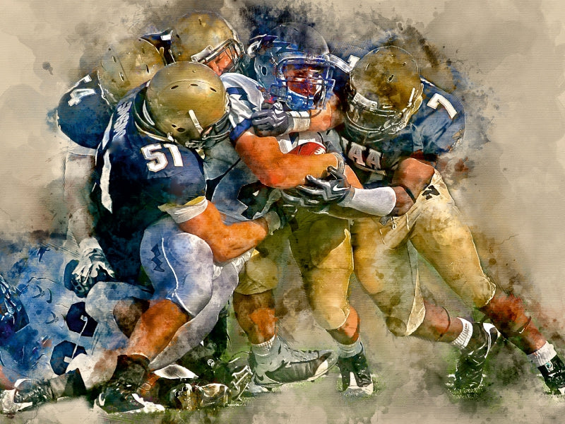 American Football - CALVENDO photo puzzle 