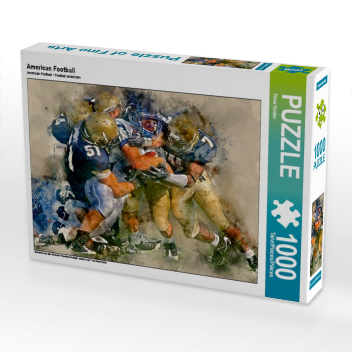 American Football - CALVENDO photo puzzle 