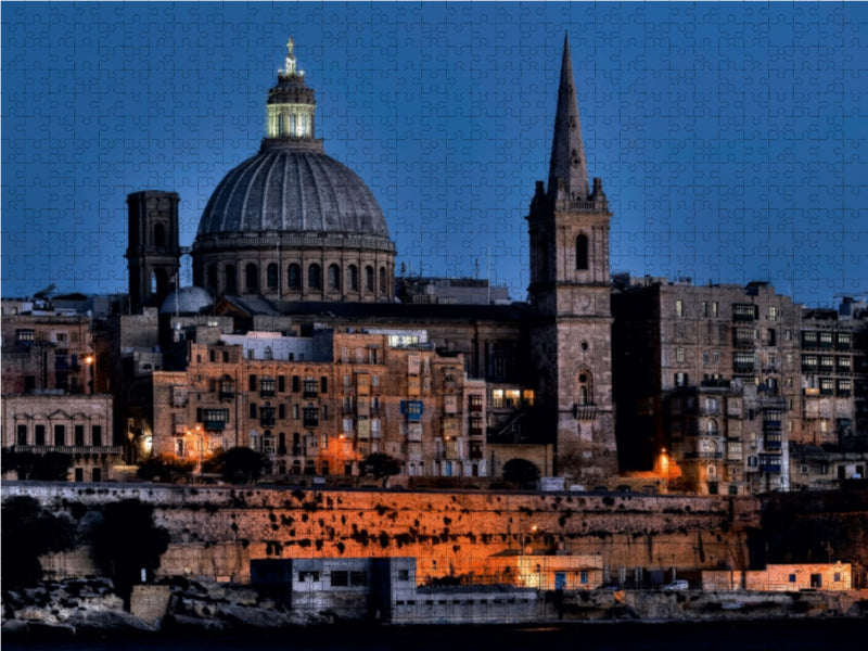 Valletta, Malta - CALVENDO photo puzzle 