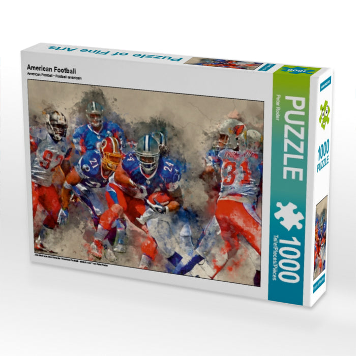 American Football 1000 Teile Puzzle quer - CALVENDO Foto-Puzzle'