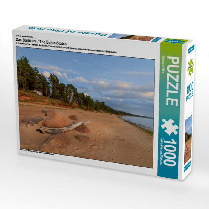 Les Pays Baltes / Les Pays Baltes - Puzzle photo CALVENDO 