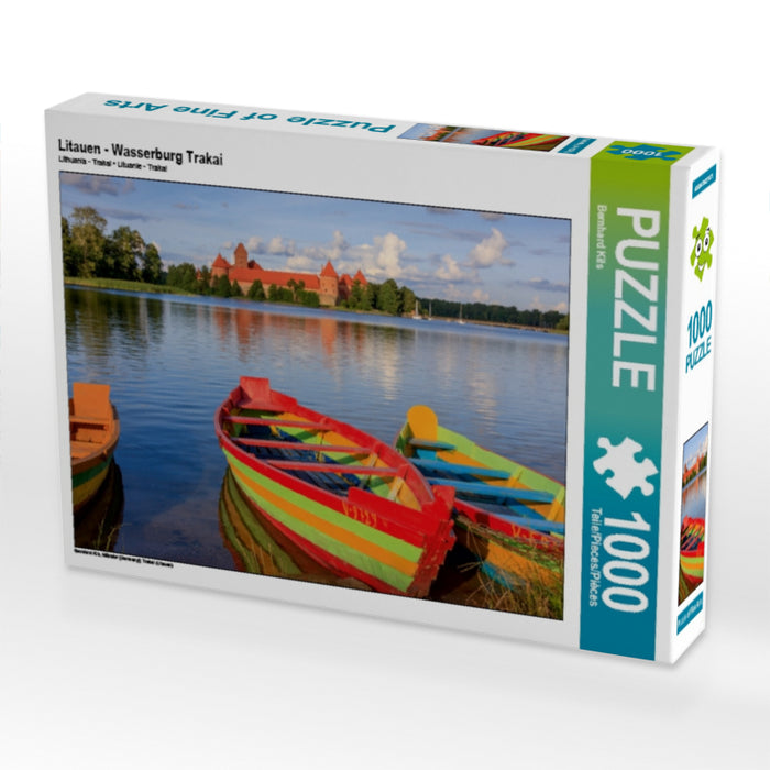 Litauen - Wasserburg Trakai 1000 Teile Puzzle quer - CALVENDO Foto-Puzzle'