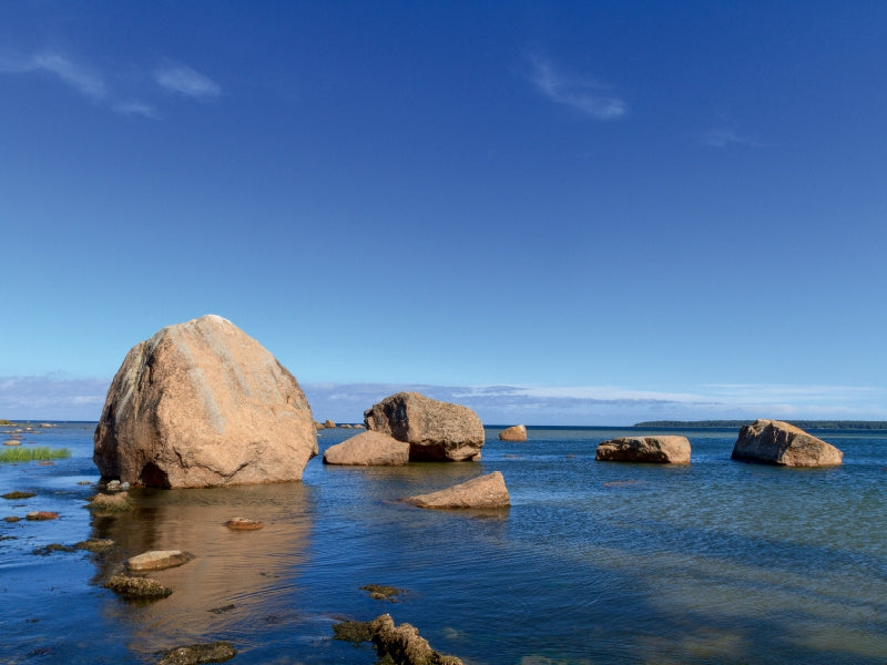 Estland - Findlinge im Lahemma Nationalpark 1000 Teile Puzzle quer - CALVENDO Foto-Puzzle'