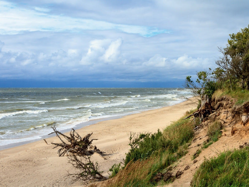 Latvia - Steep banks on the Baltic Sea - CALVENDO photo puzzle 