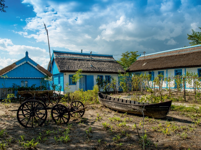 Country house in the Danube Delta - CALVENDO photo puzzle 