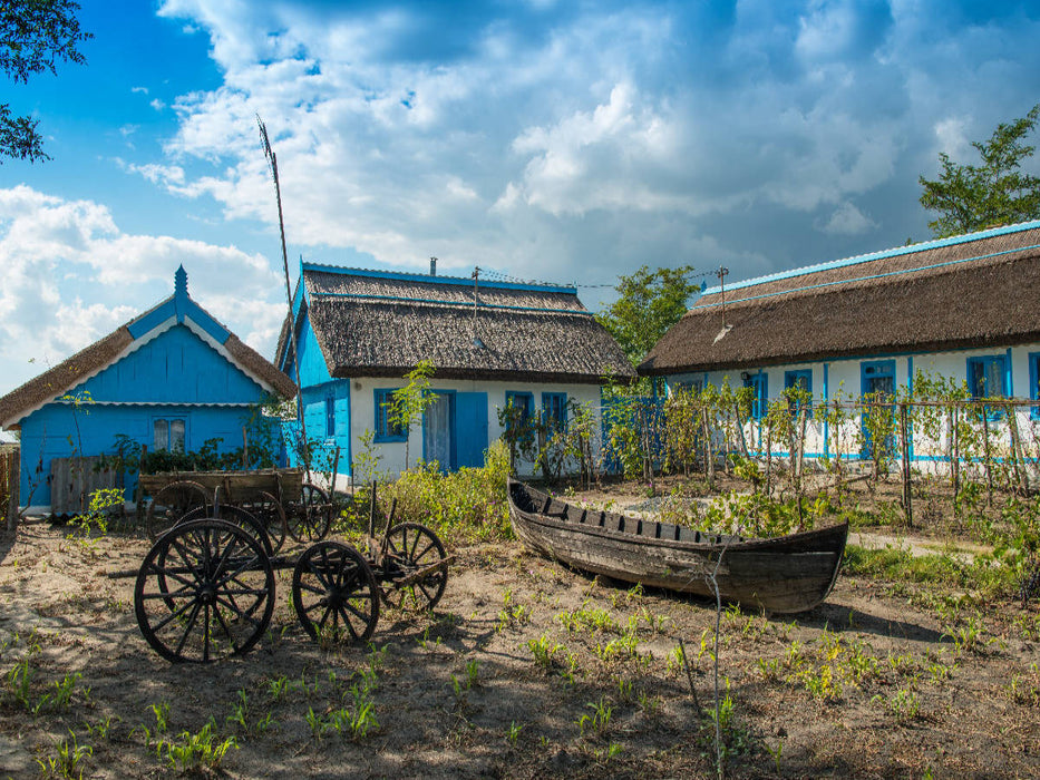 Maison de campagne dans le delta du Danube - Puzzle photo CALVENDO 