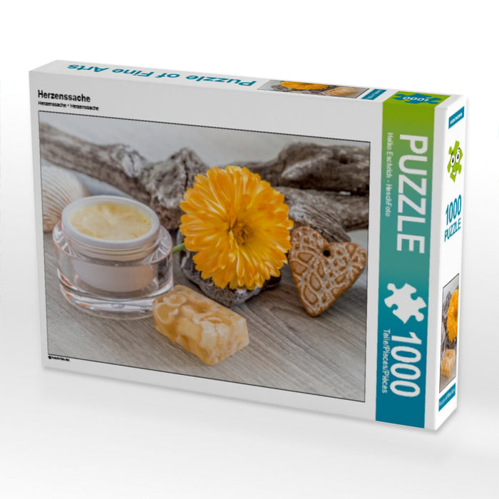 Herzenssache 1000 Teile Puzzle quer - CALVENDO Foto-Puzzle'