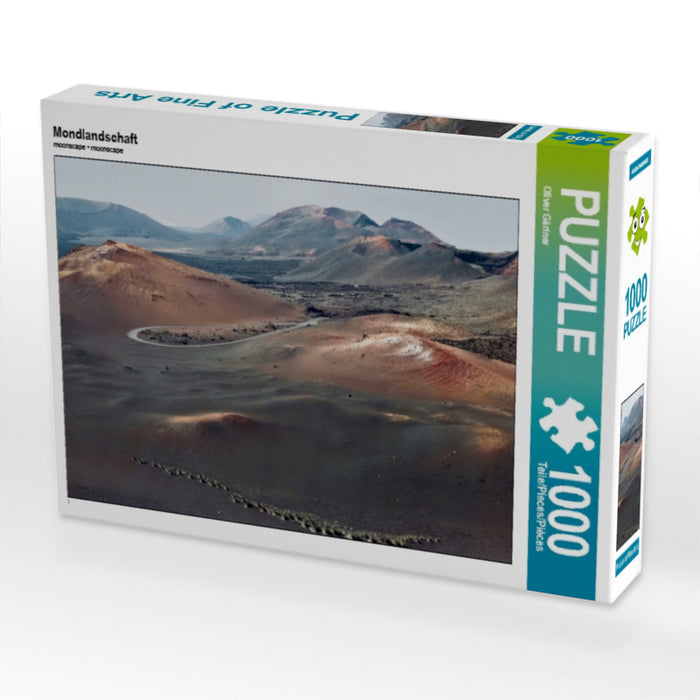 Moon landscape - CALVENDO photo puzzle 