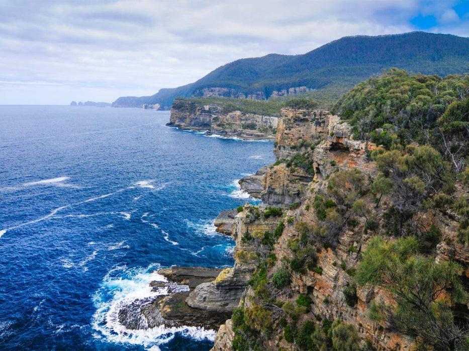 Waterfall Bay, Tasman Peninsula - CALVENDO Foto-Puzzle'
