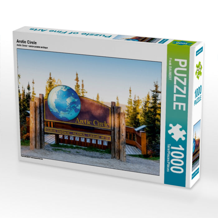Arctic Circle 1000 Teile Puzzle quer - CALVENDO Foto-Puzzle'