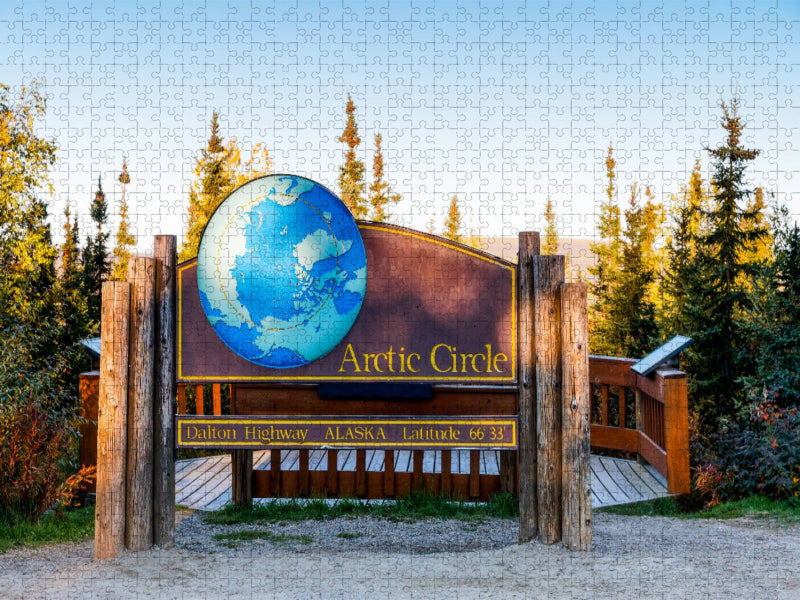 Arctic Circle - CALVENDO Foto-Puzzle'