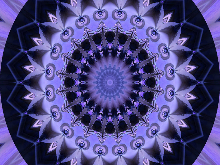 Mandala Weg der Erleuchtung - CALVENDO Foto-Puzzle'
