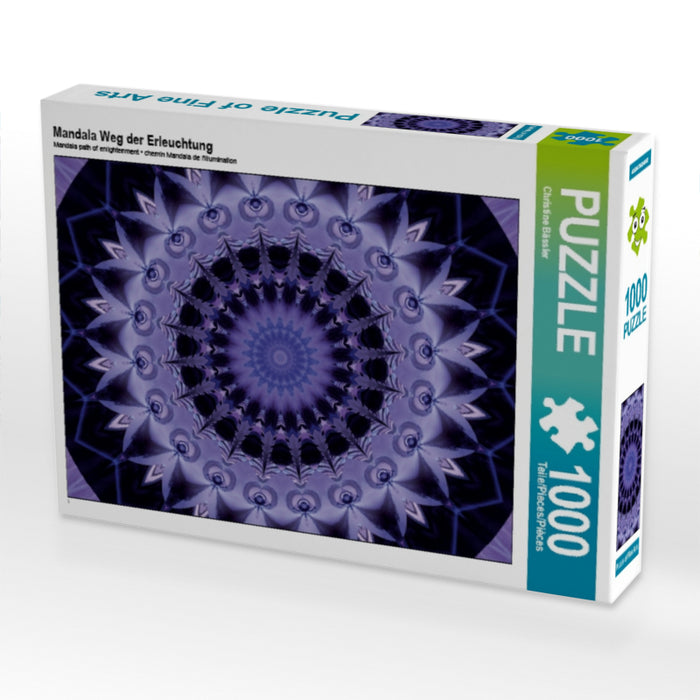 Mandala path of enlightenment - CALVENDO photo puzzle 