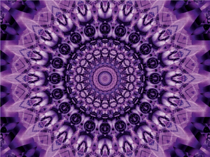 Mandala Entschlossenheit 1000 Teile Puzzle quer - CALVENDO Foto-Puzzle'