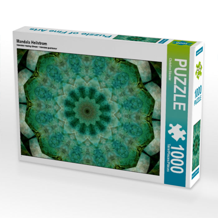 Mandala Heilstrom 1000 Teile Puzzle quer - CALVENDO Foto-Puzzle'