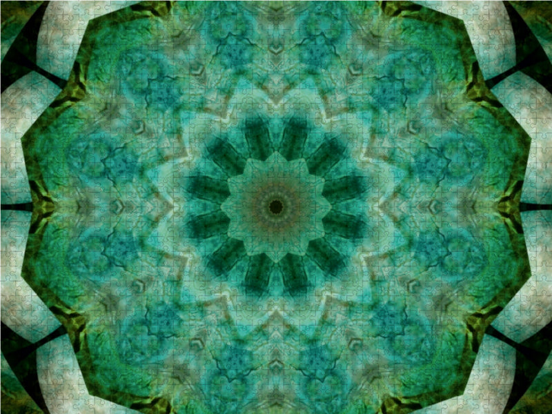 Mandala Heilstrom 1000 Teile Puzzle quer - CALVENDO Foto-Puzzle'