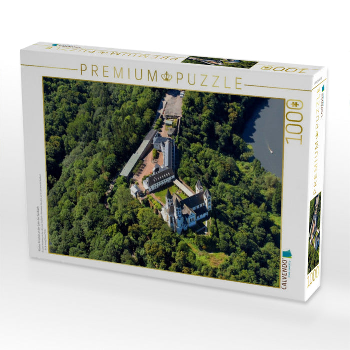 Kloster Arnstein an der Lahn bei Seelbach - CALVENDO Foto-Puzzle'
