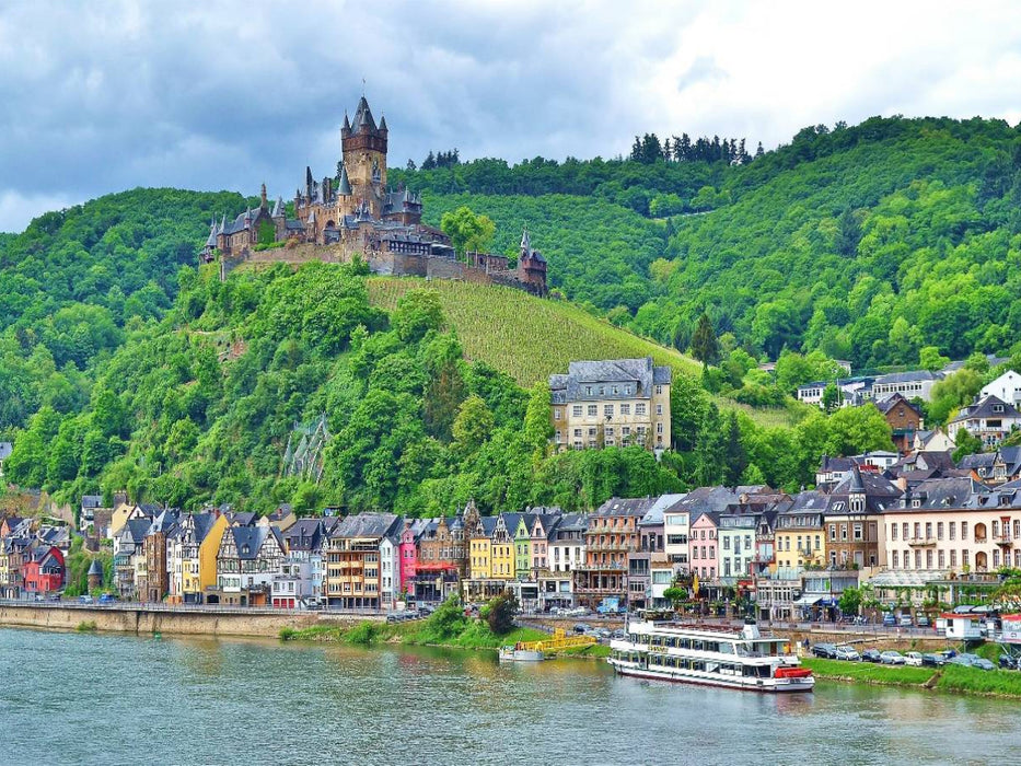 Burg Cochem an der Mosel - CALVENDO Foto-Puzzle'