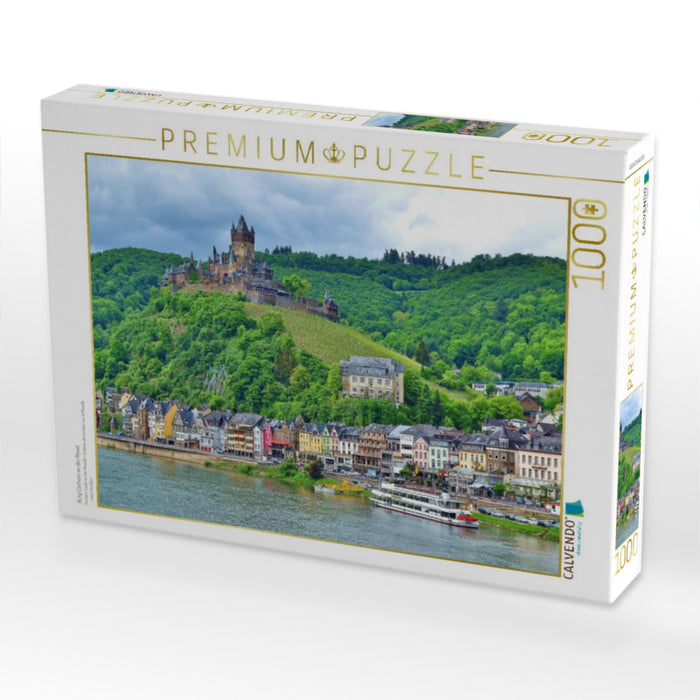 Burg Cochem an der Mosel - CALVENDO Foto-Puzzle'