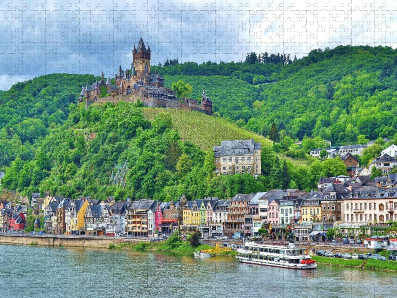 Burg Cochem an der Mosel - CALVENDO Foto-Puzzle'