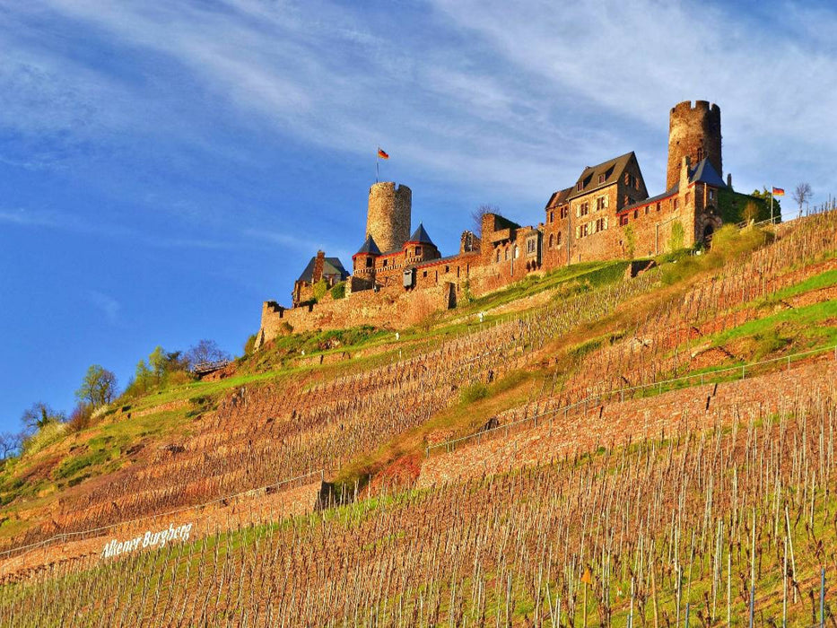 Burg Thurant in Alken an der Mosel - CALVENDO Foto-Puzzle'
