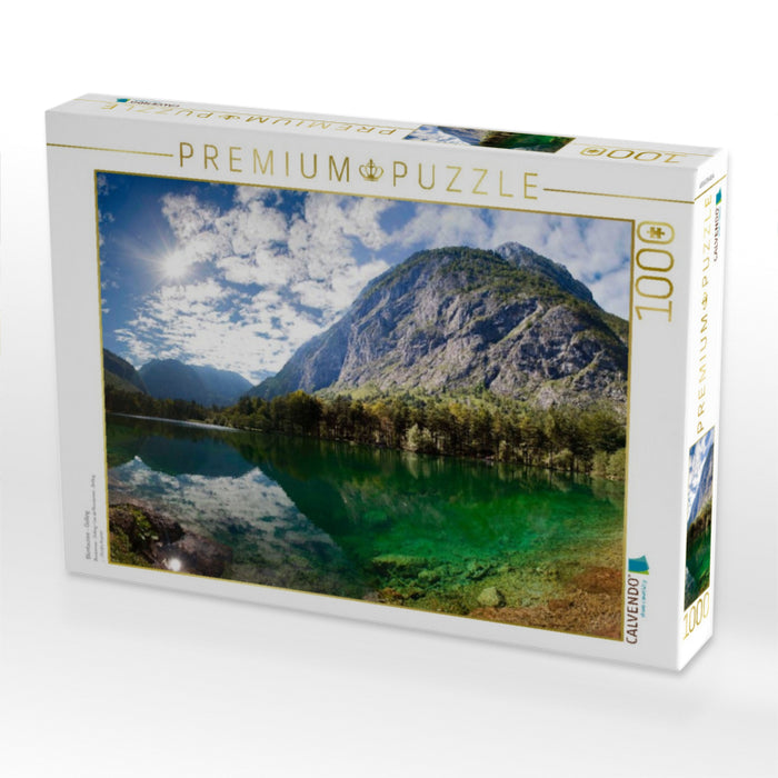 Bluntausee - Golling - CALVENDO Foto-Puzzle'