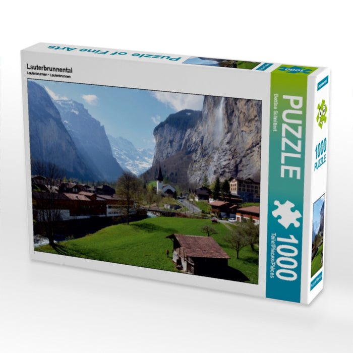 Lauterbrunnental - CALVENDO photo puzzle 