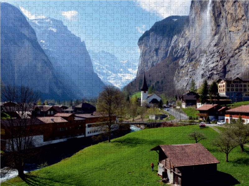 Lauterbrunnental - CALVENDO photo puzzle 