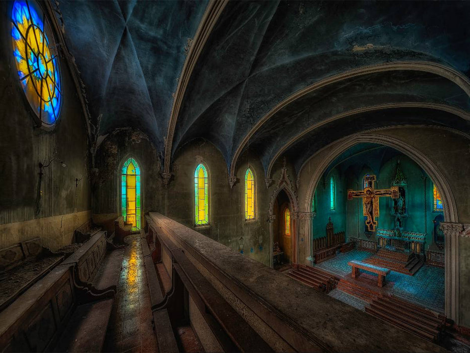 Chapel Blue - CALVENDO Foto-Puzzle'
