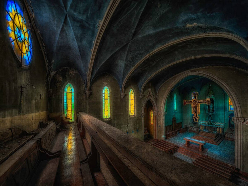 Chapel Blue - CALVENDO Foto-Puzzle'