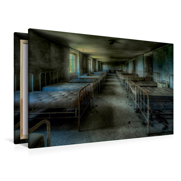 Premium Textil-Leinwand Red Cross