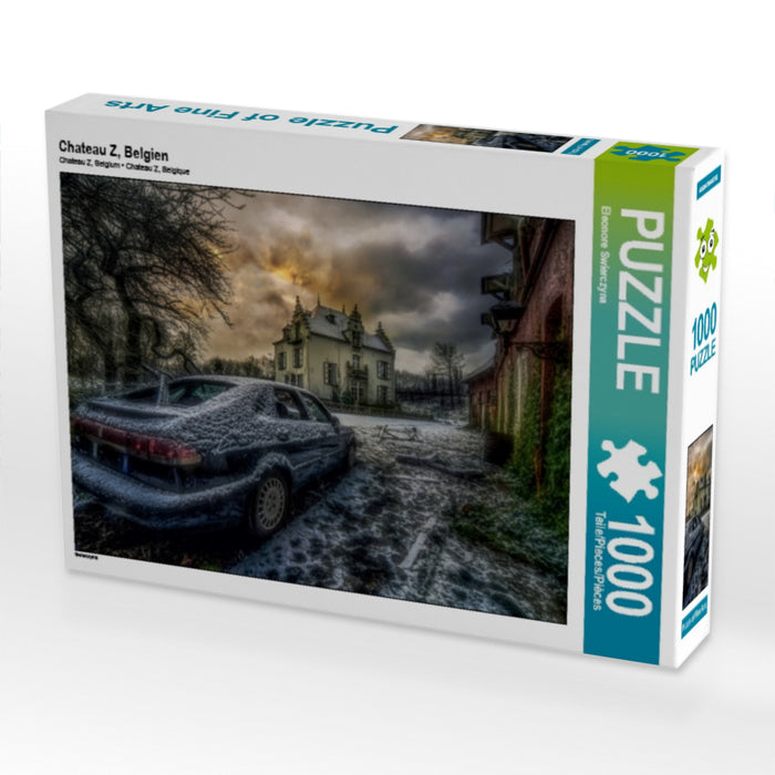 Chateau Z, Belgien 1000 Teile Puzzle quer - CALVENDO Foto-Puzzle'