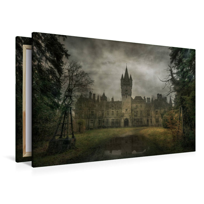 Premium Textil-Leinwand Chateau N., Belgien