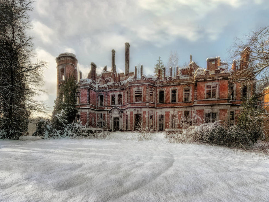 Château de HB, Belgique - Puzzle photo CALVENDO 