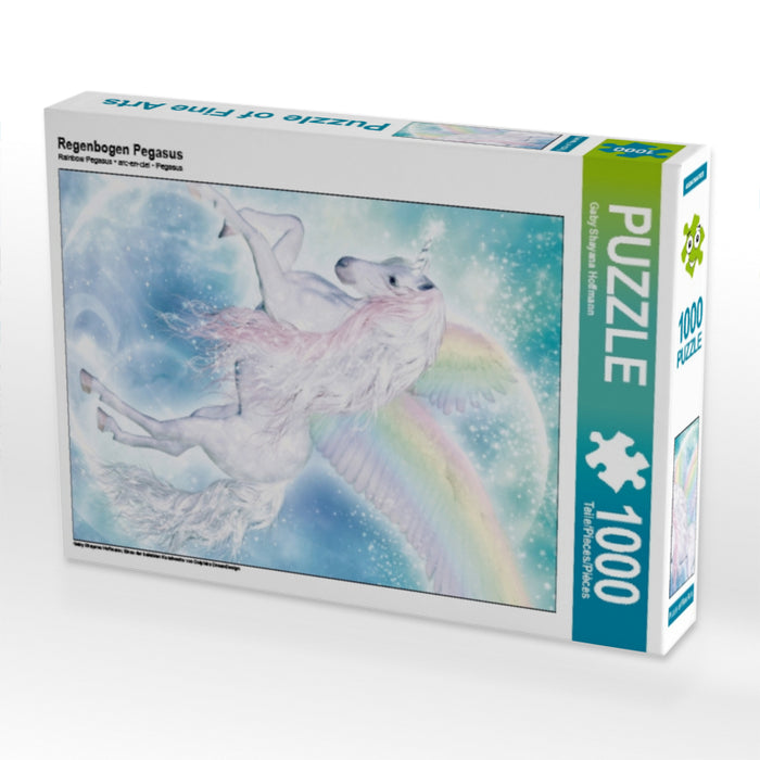 Pégase arc-en-ciel - Puzzle photo CALVENDO 