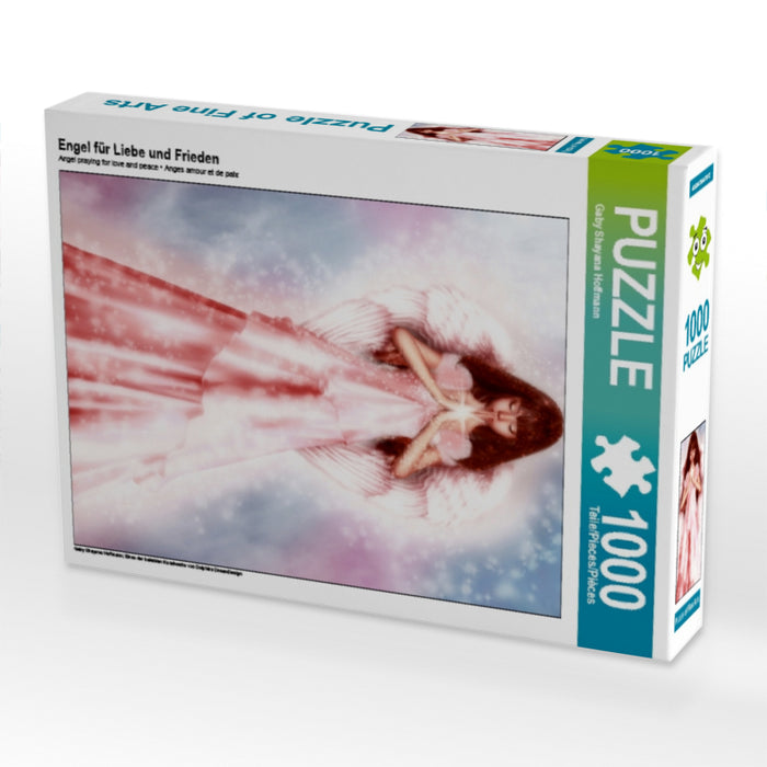 Engel für Liebe und Frieden 1000 Teile Puzzle hoch - CALVENDO Foto-Puzzle'
