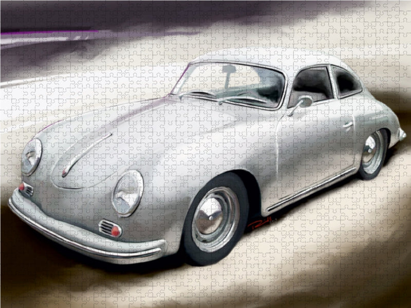Porsche 356 A 1000 Teile Puzzle quer - CALVENDO Foto-Puzzle'