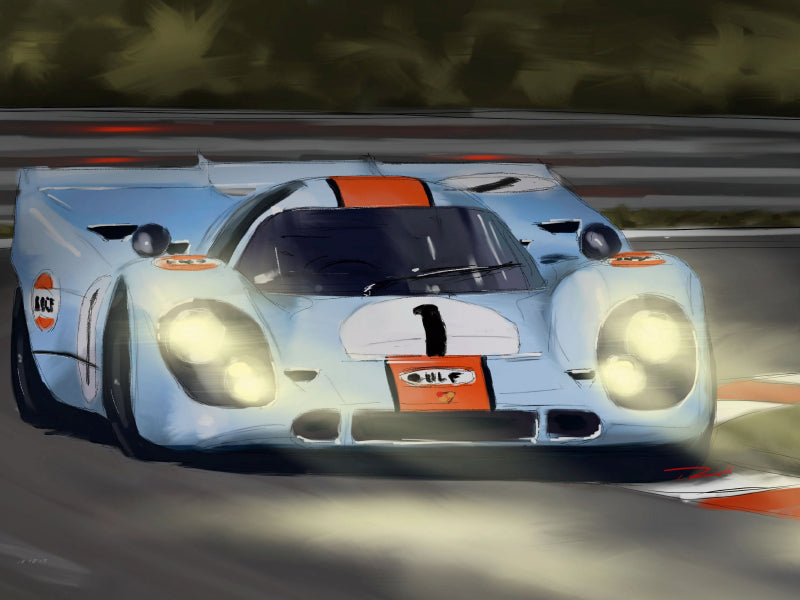 Porsche 917 1000 Teile Puzzle quer - CALVENDO Foto-Puzzle'